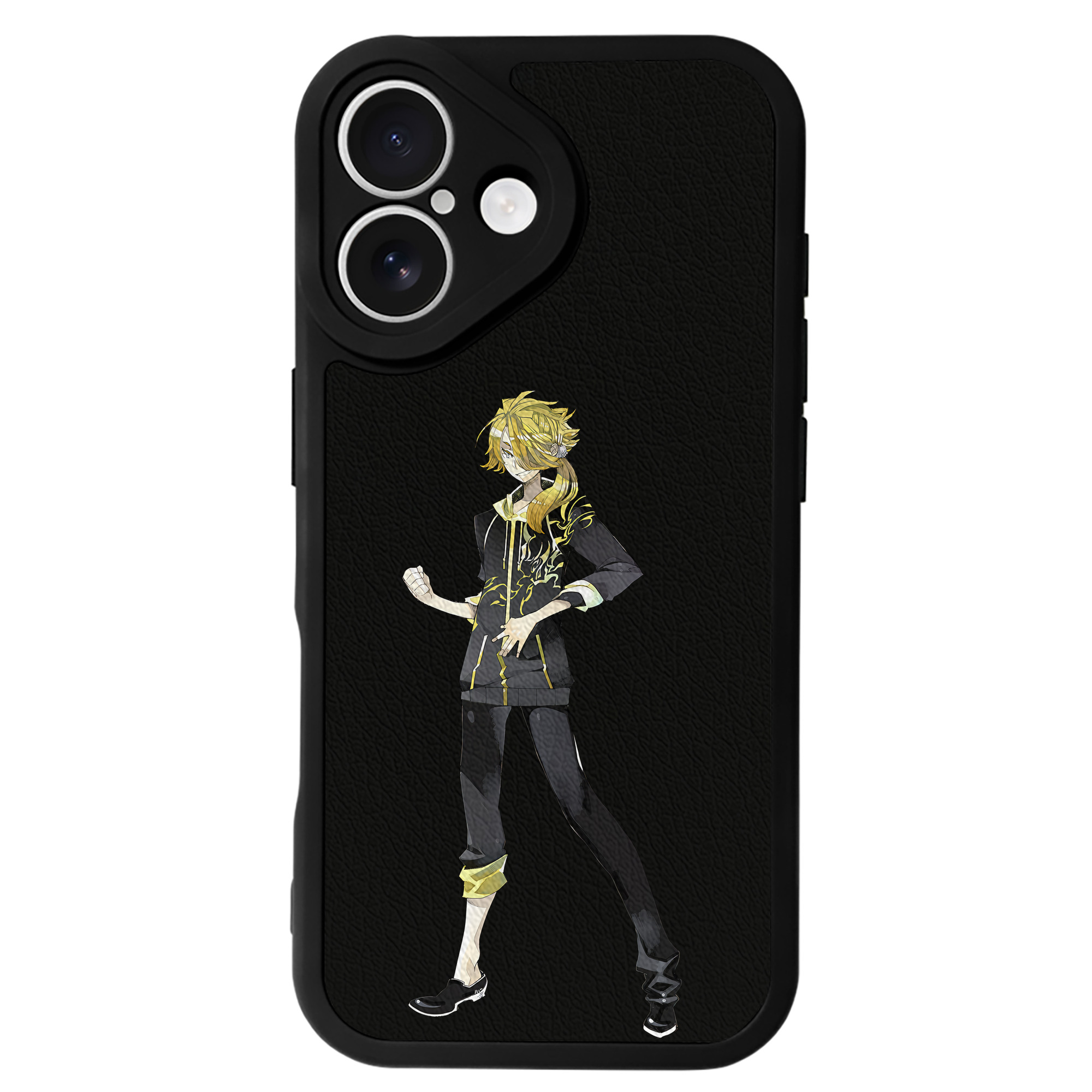 （画像用） 刀剣乱舞 Touken Ranbu 【iPhone 16シリーズ対応】シリコンスマホケース（レザー調） 材質：シリコン